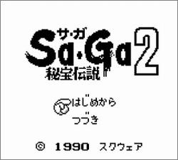 Pantallazo de SaGa 2: Hihou Densetsu para Game Boy
