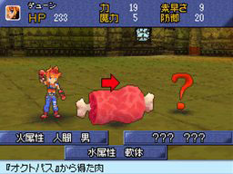 Pantallazo de SaGa 3 Jikû no Hasha: Shadow or Light para Nintendo DS