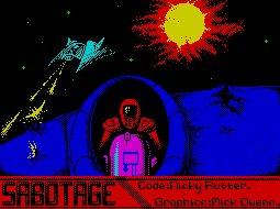 Pantallazo de Sabotage (Zeppelín) para Spectrum