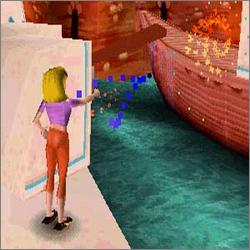 Pantallazo de Sabrina: The Teenage Witch -- A Twitch in Time para PlayStation