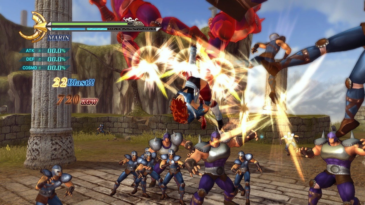 Pantallazo de Saint Seiya: Los caballeros del Zodiaco - Batalla por el Santuario para PlayStation 3