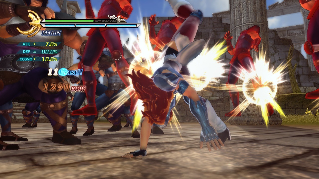 Pantallazo de Saint Seiya: Los caballeros del Zodiaco - Batalla por el Santuario para PlayStation 3