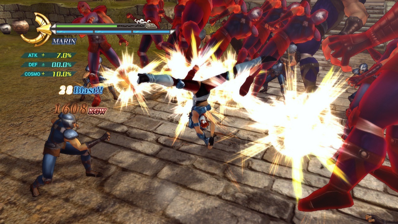 Pantallazo de Saint Seiya: Los caballeros del Zodiaco - Batalla por el Santuario para PlayStation 3