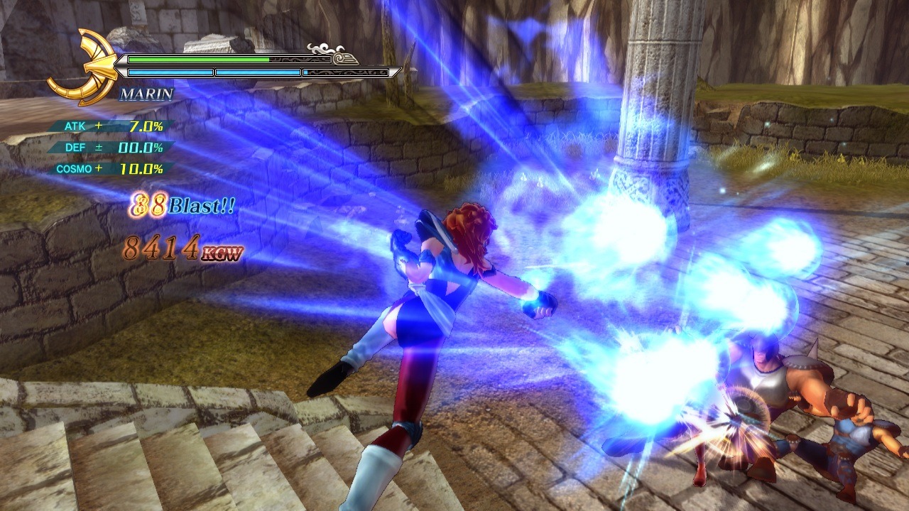 Pantallazo de Saint Seiya: Los caballeros del Zodiaco - Batalla por el Santuario para PlayStation 3