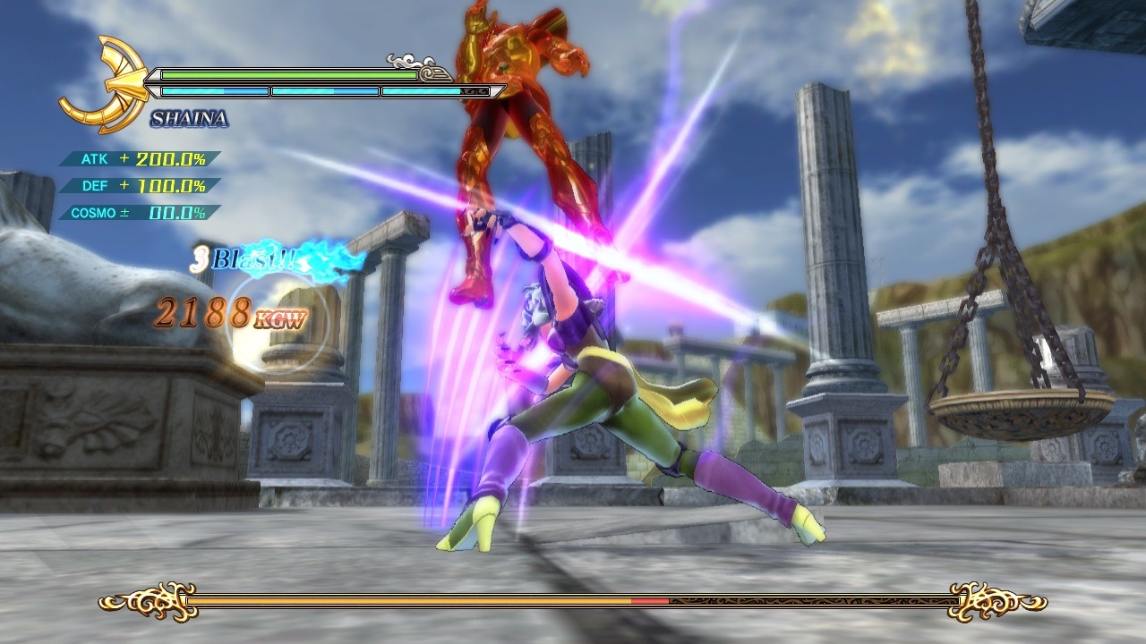 Pantallazo de Saint Seiya: Los caballeros del Zodiaco - Batalla por el Santuario para PlayStation 3