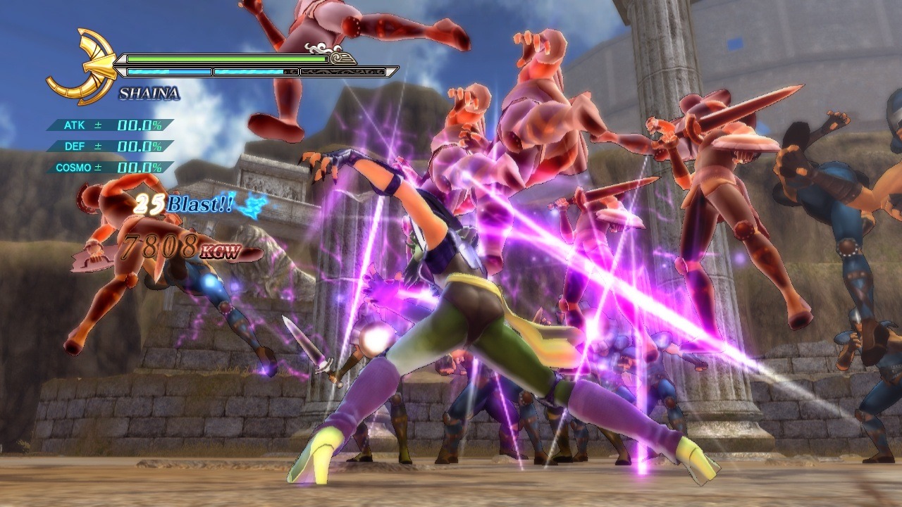 Pantallazo de Saint Seiya: Los caballeros del Zodiaco - Batalla por el Santuario para PlayStation 3