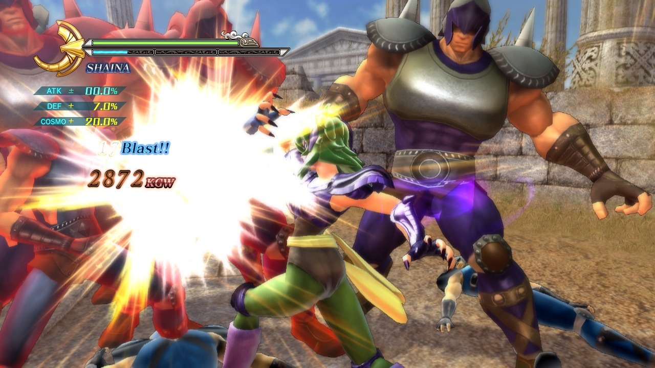 Pantallazo de Saint Seiya: Los caballeros del Zodiaco - Batalla por el Santuario para PlayStation 3