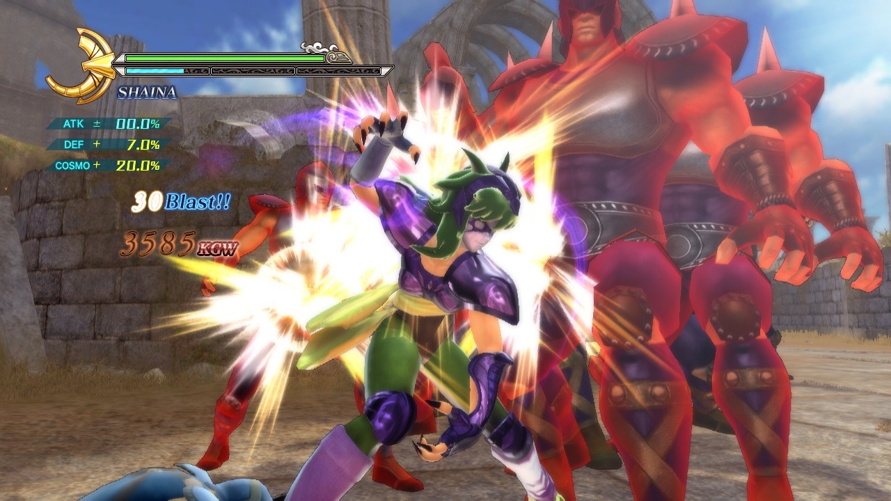 Pantallazo de Saint Seiya: Los caballeros del Zodiaco - Batalla por el Santuario para PlayStation 3
