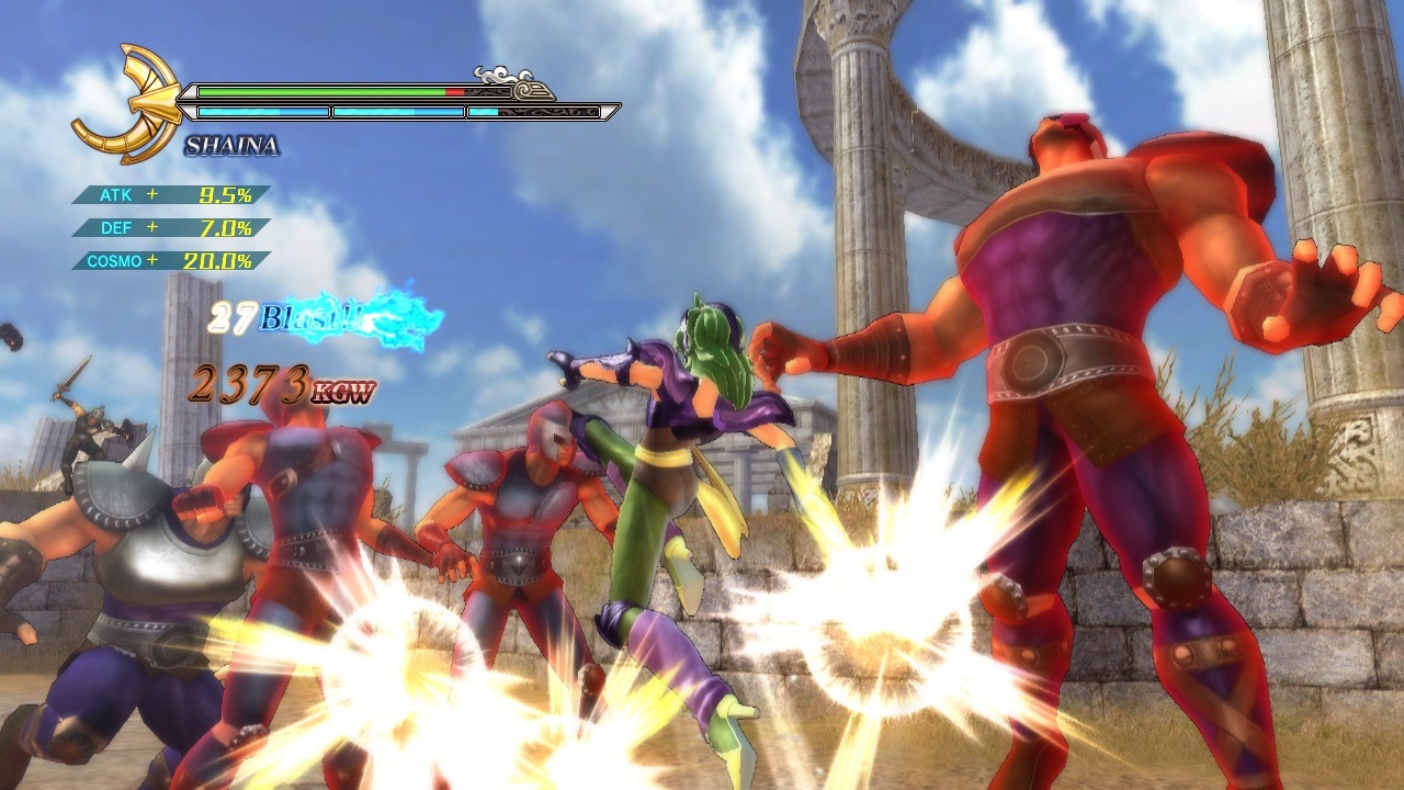 Pantallazo de Saint Seiya: Los caballeros del Zodiaco - Batalla por el Santuario para PlayStation 3