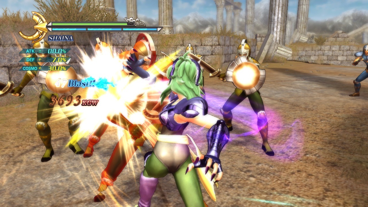 Pantallazo de Saint Seiya: Los caballeros del Zodiaco - Batalla por el Santuario para PlayStation 3