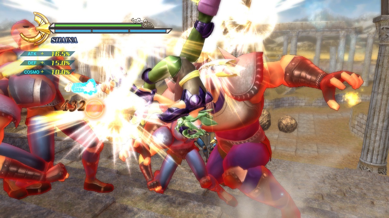 Pantallazo de Saint Seiya: Los caballeros del Zodiaco - Batalla por el Santuario para PlayStation 3
