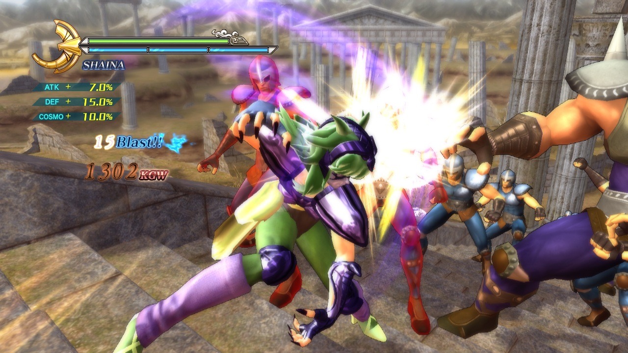Pantallazo de Saint Seiya: Los caballeros del Zodiaco - Batalla por el Santuario para PlayStation 3