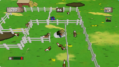 Pantallazo de Saku Saku Animal Panic (Wii Ware) para Wii