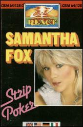 Caratula de Samantha Fox Strip Poker para Commodore 64