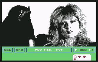 Pantallazo de Samantha Fox Strip Poker para Commodore 64