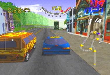 Pantallazo de San Francisco Rush Extreme Racing para PlayStation