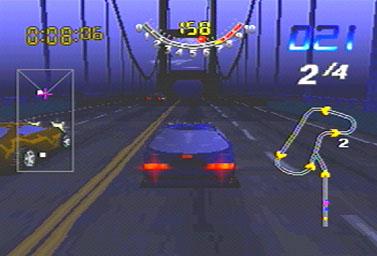 Pantallazo de San Francisco Rush Extreme Racing para PlayStation