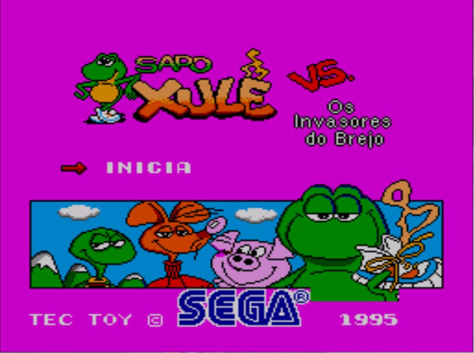 Pantallazo de Sapo Xulé vs. Os Invasores do Brejo para Sega Master System