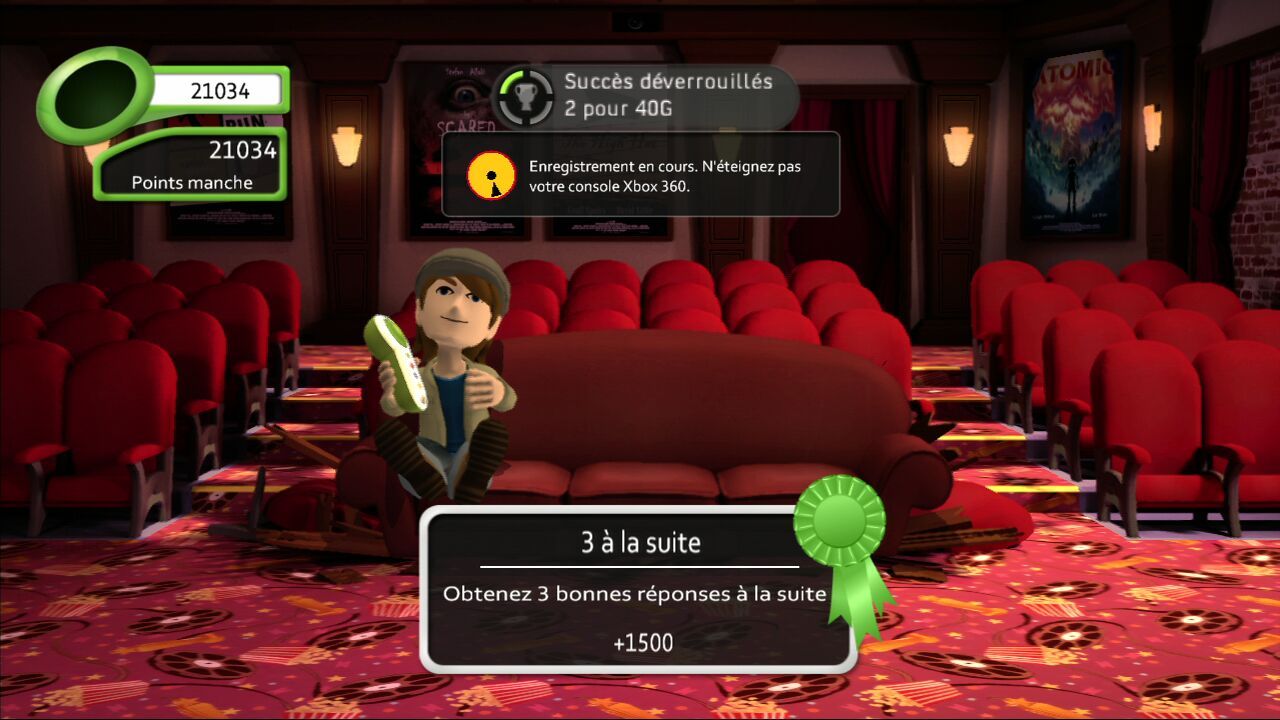 Pantallazo de Scene It? Grandes Éxitos de Taquilla para Xbox 360