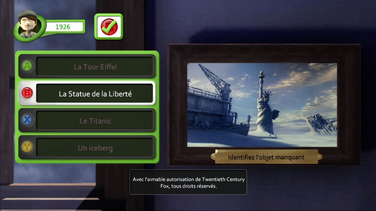 Pantallazo de Scene It? Grandes Éxitos de Taquilla para Xbox 360