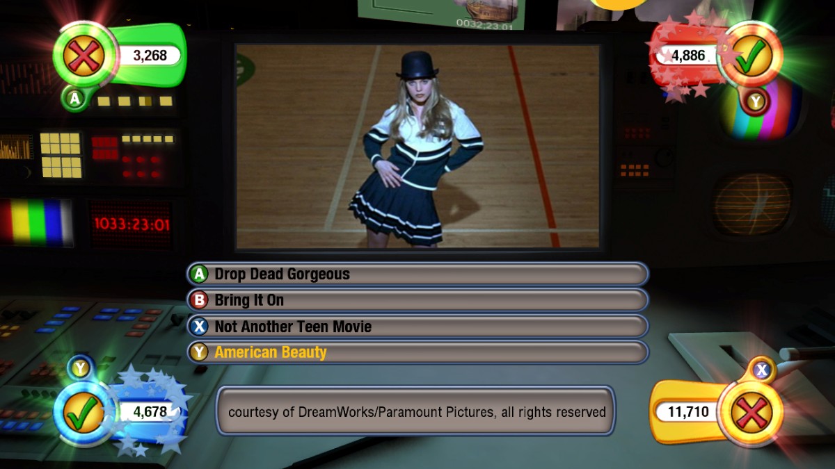 Pantallazo de Scene It? Lights, Camera, Action para Xbox 360