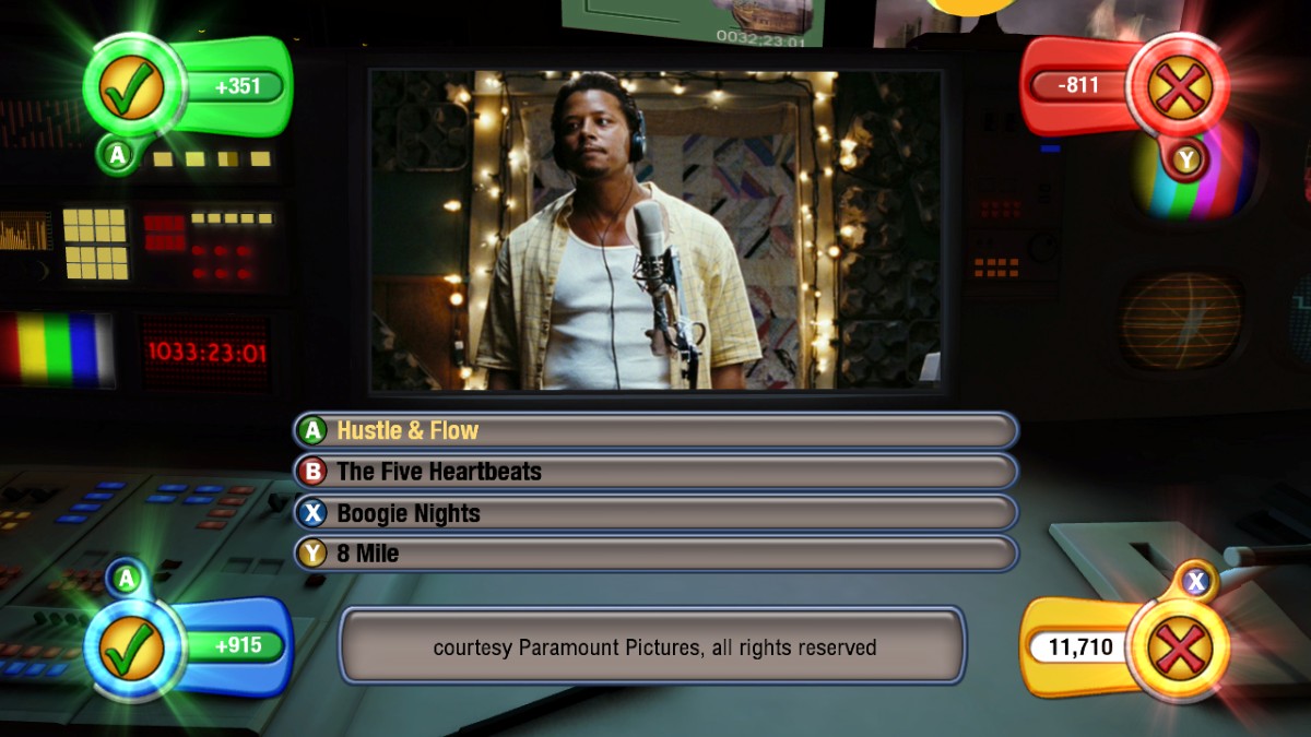 Pantallazo de Scene It? Lights, Camera, Action para Xbox 360