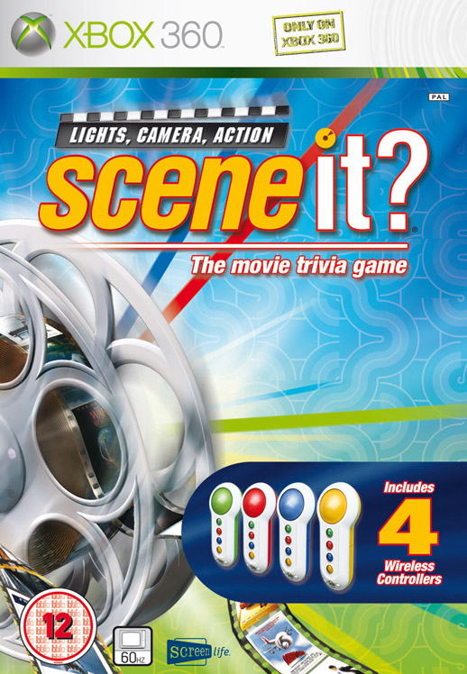 Caratula de Scene It? Lights, Camera, Action para Xbox 360