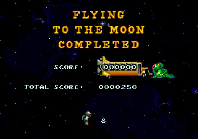 Pantallazo de Scholastic's The Magic School Bus: Space Exploration Game para Sega Megadrive