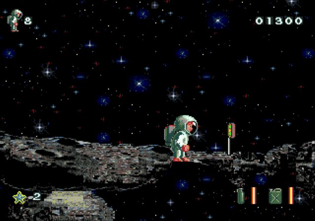 Pantallazo de Scholastic's The Magic School Bus: Space Exploration Game para Sega Megadrive