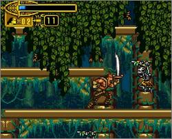Pantallazo de Scorpion King: Sword of Osiris, The para Game Boy Advance
