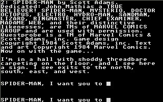 Pantallazo de Scott Adams Adventures - QuestProbe 2 para Atari ST