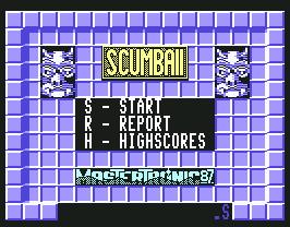 Pantallazo de Scumball para Commodore 64