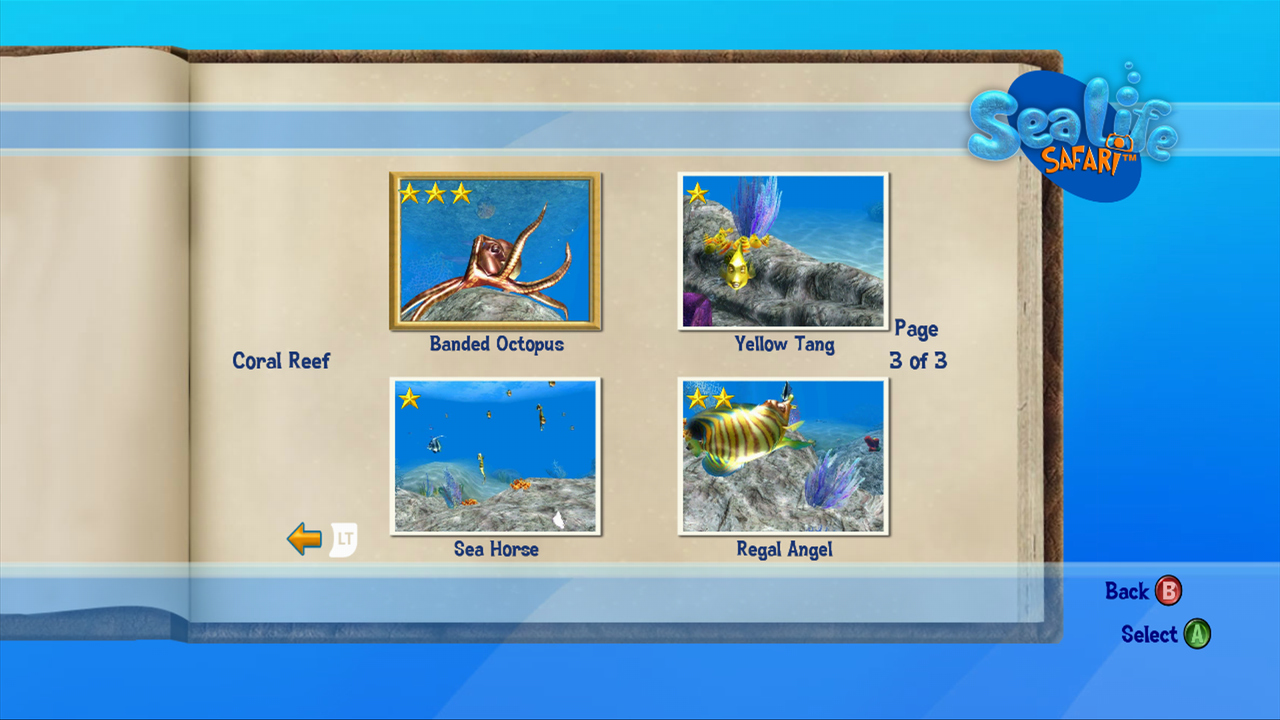 Pantallazo de Sealife Safari  (Xbox Live Arcade) para Xbox 360