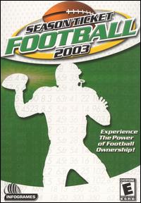 Caratula de Season Ticket Football 2003 para PC