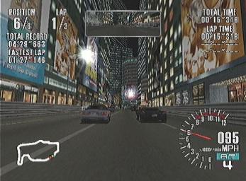 Pantallazo de Sega GT: Homologation Special para Dreamcast