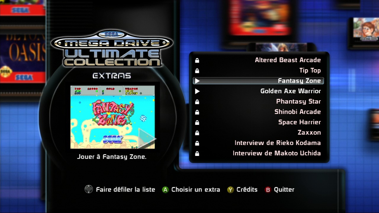 Pantallazo de Sega Mega Drive Ultimate Collection para Xbox 360