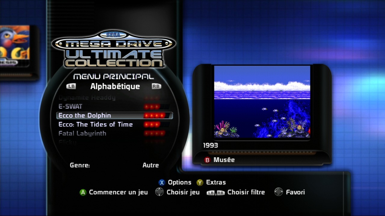 Pantallazo de Sega Mega Drive Ultimate Collection para Xbox 360