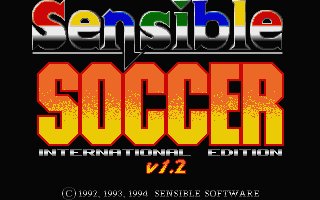 Pantallazo de Sensible Soccer International Edition v1.2 - International Edition para Atari ST