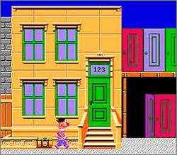Pantallazo de Sesame Street: Big Bird's Hide & Speak para Nintendo (NES)