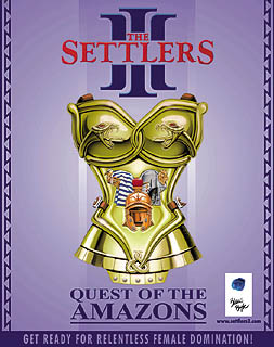 Caratula de Settlers III: Quest of the Amazons, The para PC