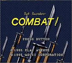 Pantallazo de Sgt Saunders' Combat (Japonés) para Super Nintendo