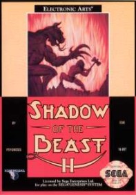Caratula de Shadow of the Beast II para Sega Megadrive