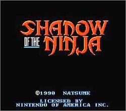 Pantallazo de Shadow of the Ninja para Nintendo (NES)