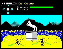 Pantallazo de Shadow of the Unicorn para Spectrum