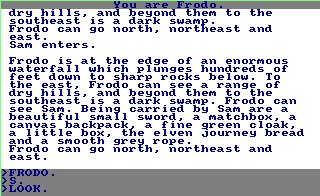 Pantallazo de Shadows Of Mordor, The para Amstrad CPC