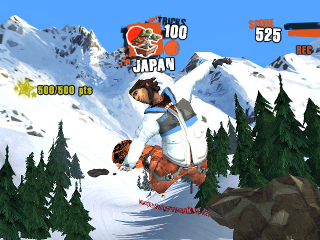 Pantallazo de Shaun White Snowboarding: Road Trip para Wii