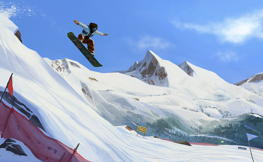 Pantallazo de Shaun White Snowboarding: Road Trip para Wii