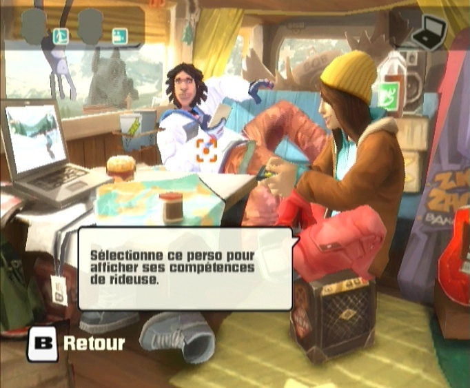 Pantallazo de Shaun White Snowboarding: Road Trip para Wii
