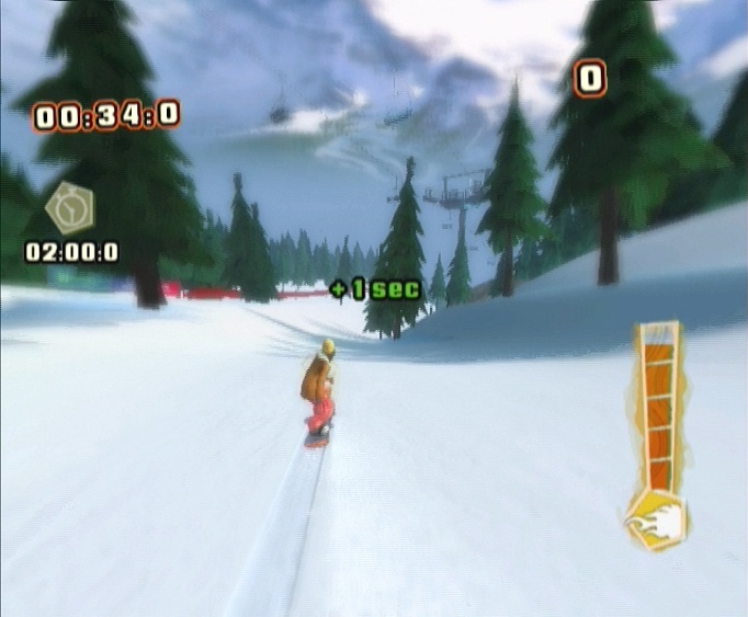 Pantallazo de Shaun White Snowboarding: Road Trip para Wii
