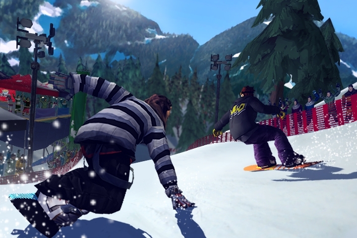 Pantallazo de Shaun White Snowboarding: World Stage para Wii